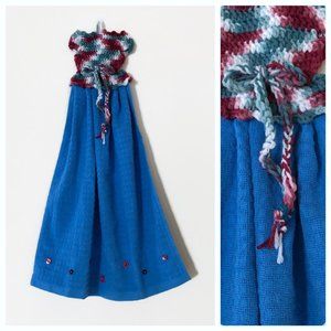 Crochet tea towel, Handmade Towel, Farmhouse decor